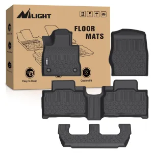 2020-2025 Ford Explorer 7 Seats TPE Floor Mats