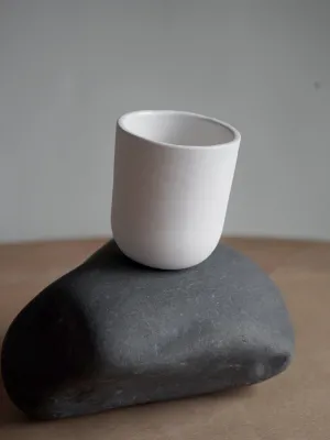 4" Cup White