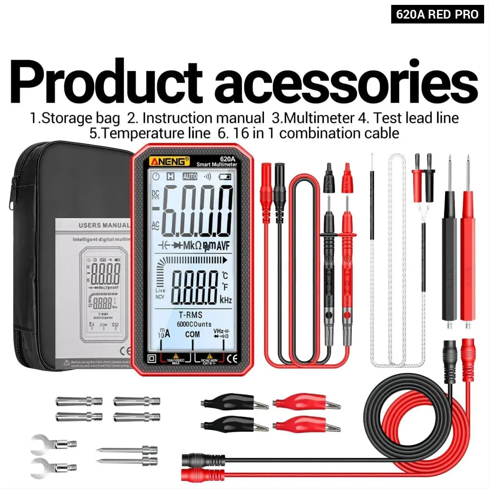 Aneng 620a Digital Multimeter