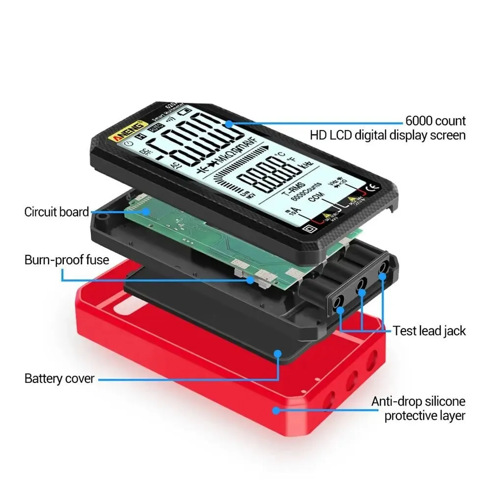 Aneng 620a Digital Multimeter