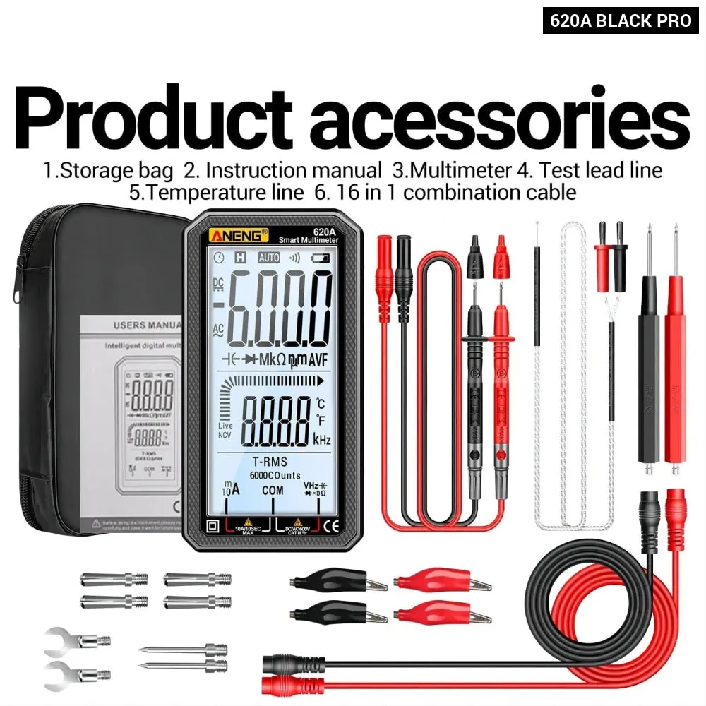 Aneng 620a Digital Multimeter