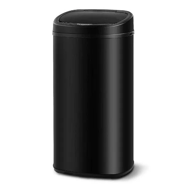 Automatic Motion Sensor Rubbish Bin 68L - Black