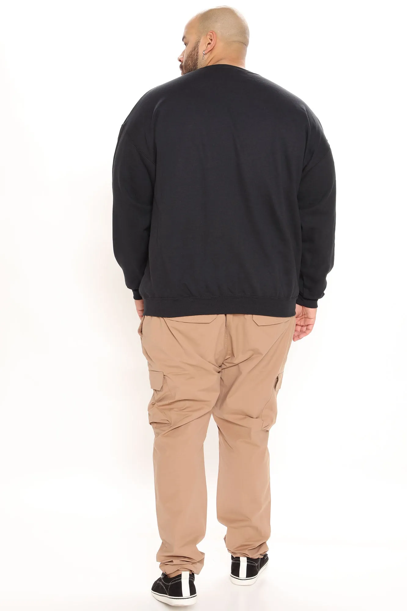 Baked Af Crewneck Sweatshirt - Black