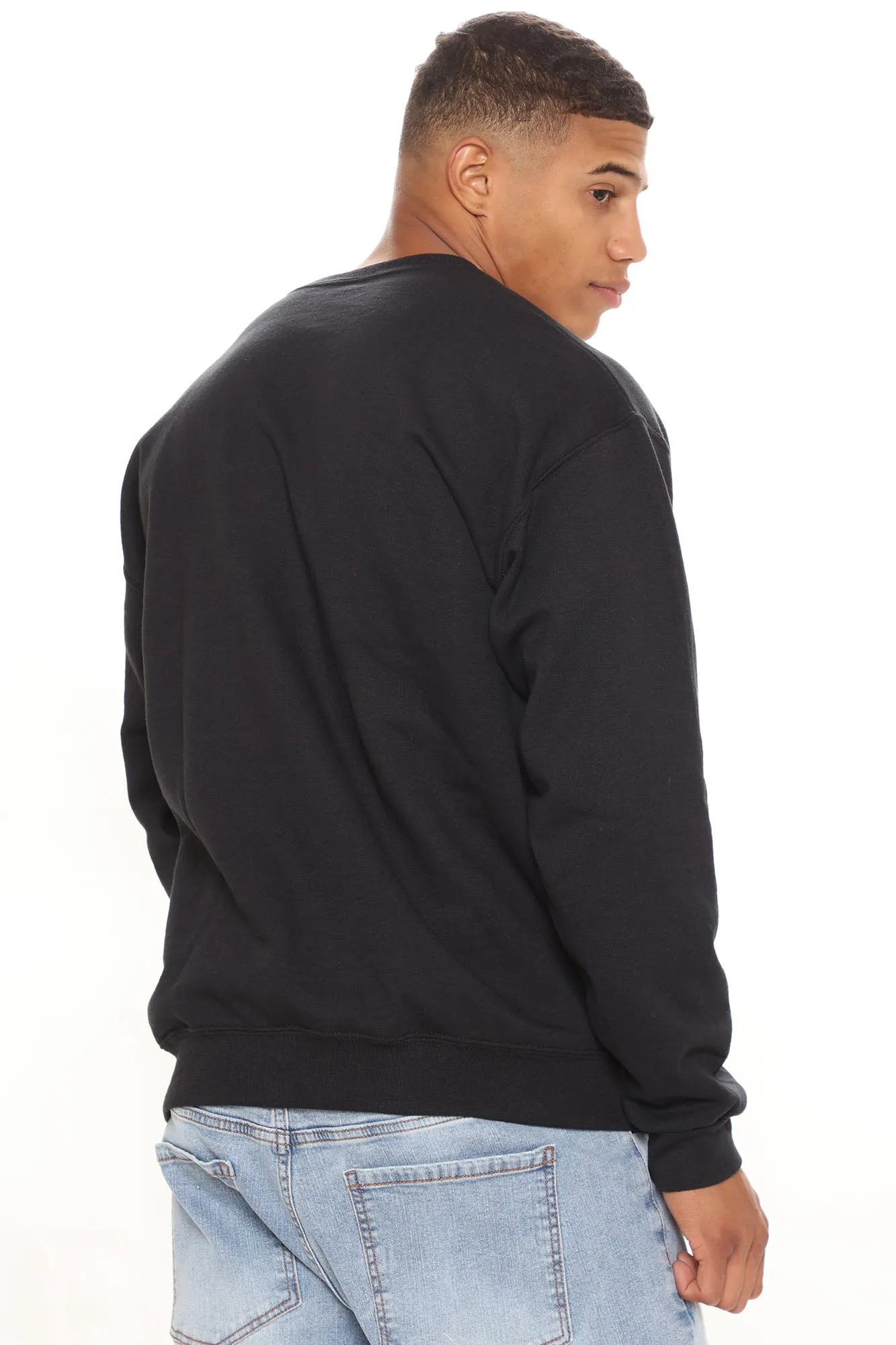 Baked Af Crewneck Sweatshirt - Black