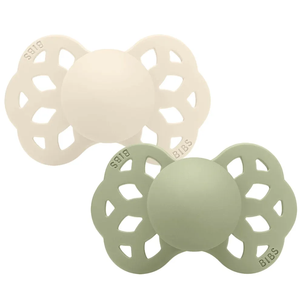 BIBS Infinity Pacifier Silicone Size 1 2pk