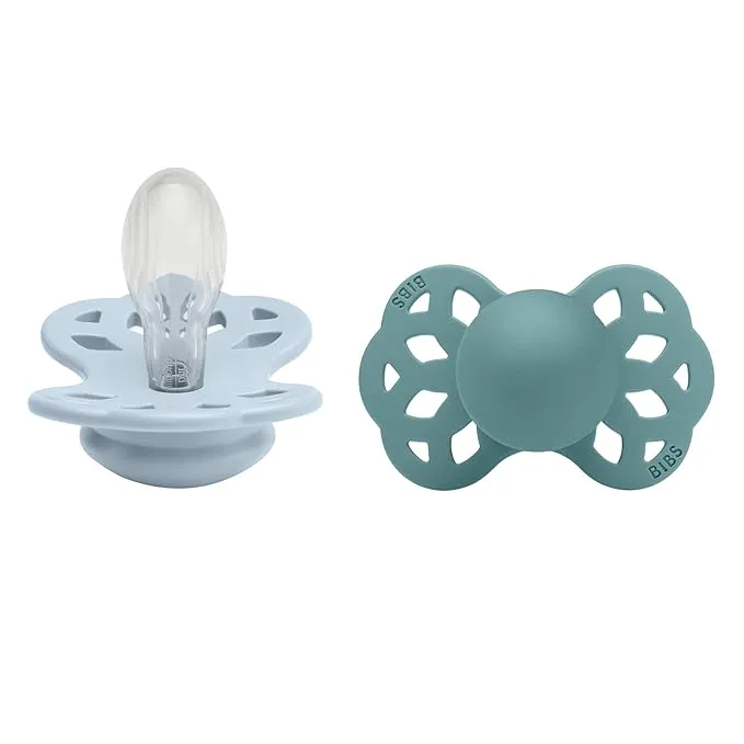 BIBS Infinity Pacifier Silicone Size 1 2pk