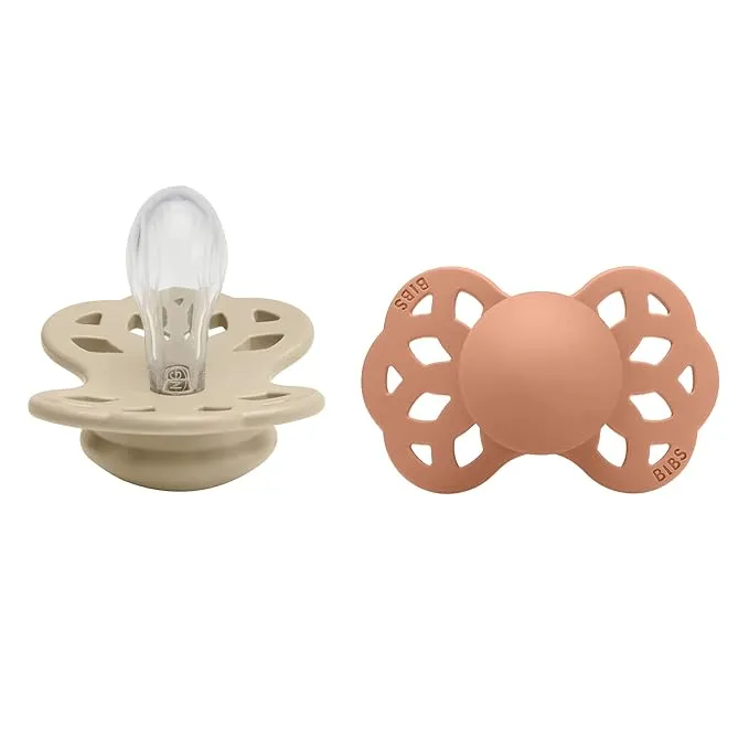 BIBS Infinity Pacifier Silicone Size 1 2pk