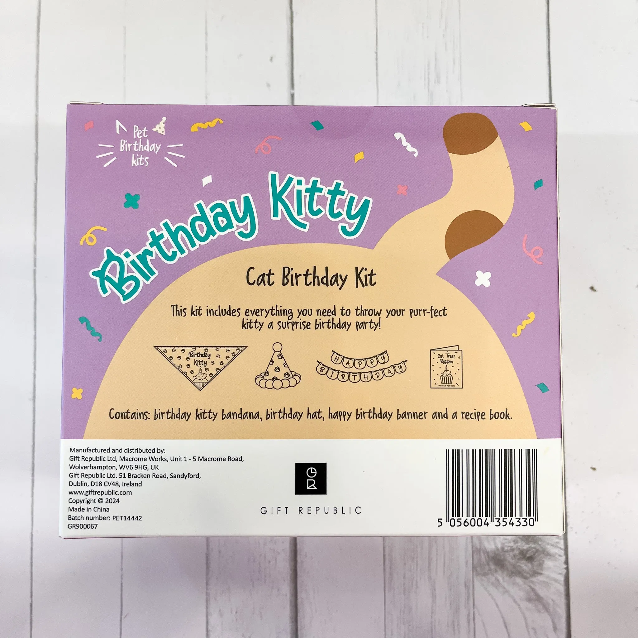 Birthday Kitty - Cat Party Kit