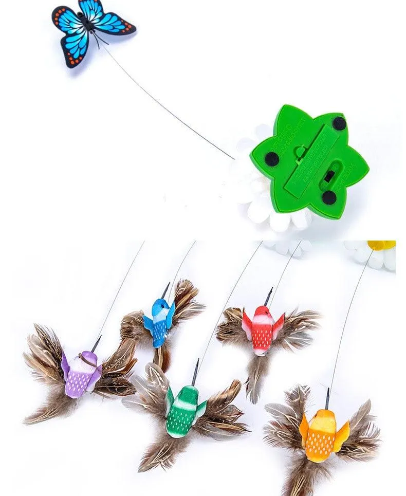 Electric Colorful Butterfly Toy for Pets