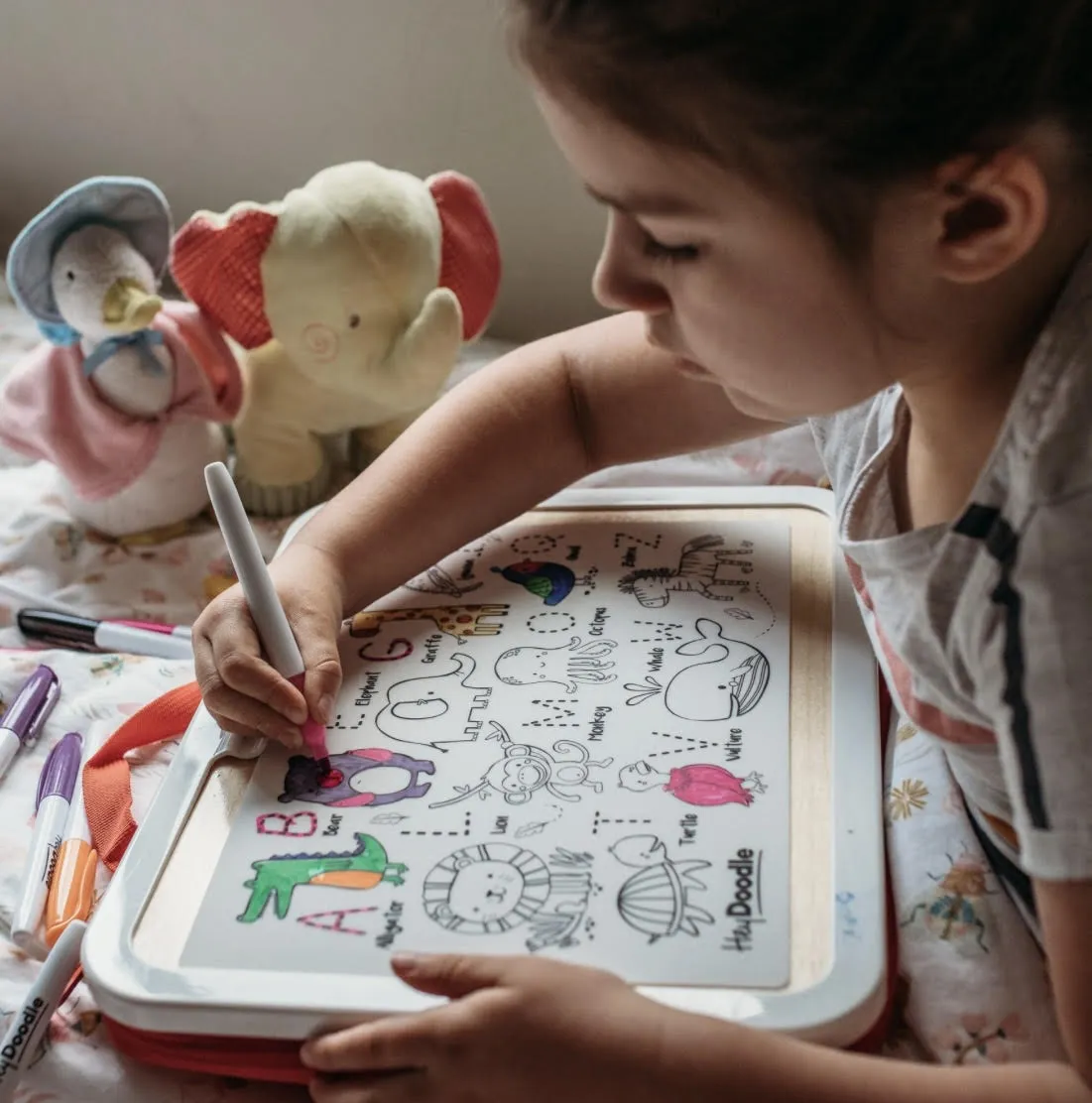 Hey Doodle - 'Into the Wild' MINI Colouring & Doodle Mat