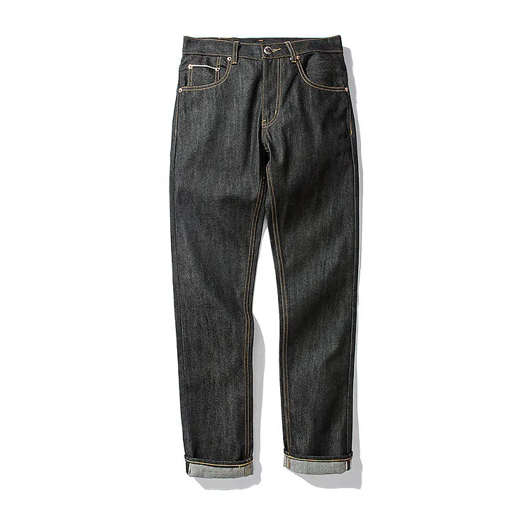Men's Denim Straight-leg Jeans