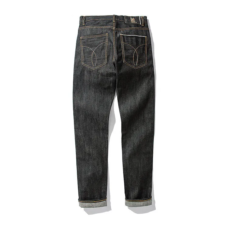 Men's Denim Straight-leg Jeans