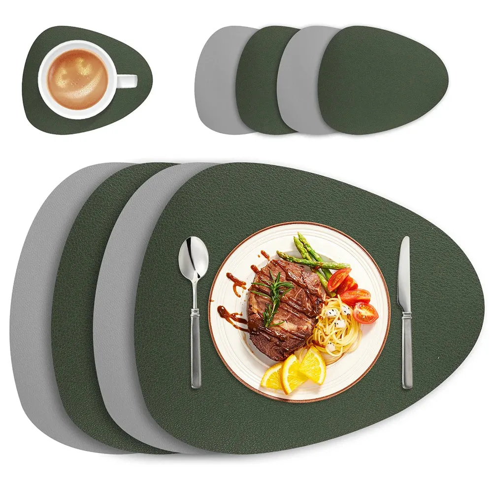 Modern Double Sided Silicone Placemats