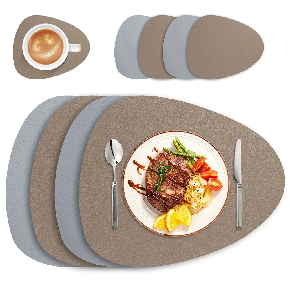 Modern Double Sided Silicone Placemats