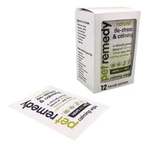 Pet Remedy Calming Wipes (12pack)