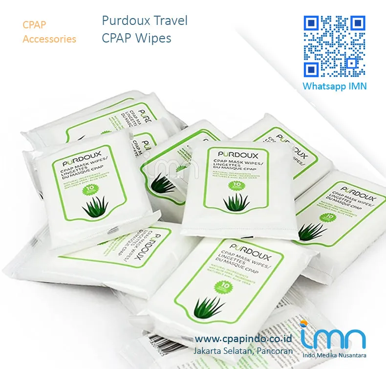Purdoux Travel CPAP Wipes