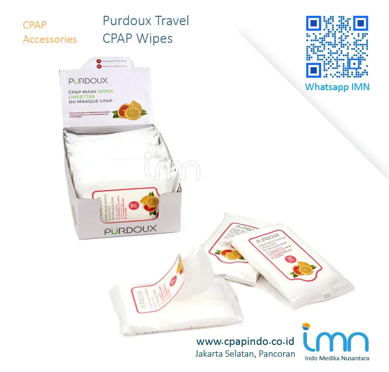 Purdoux Travel CPAP Wipes