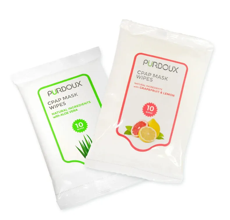 Purdoux Travel CPAP Wipes