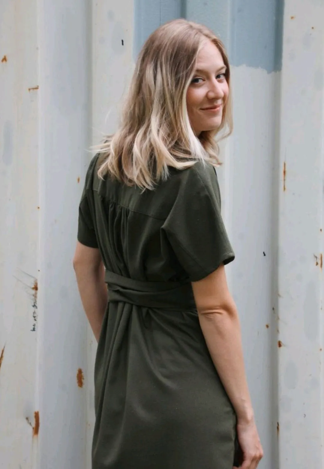 The Sasha Dress - Raw Silk