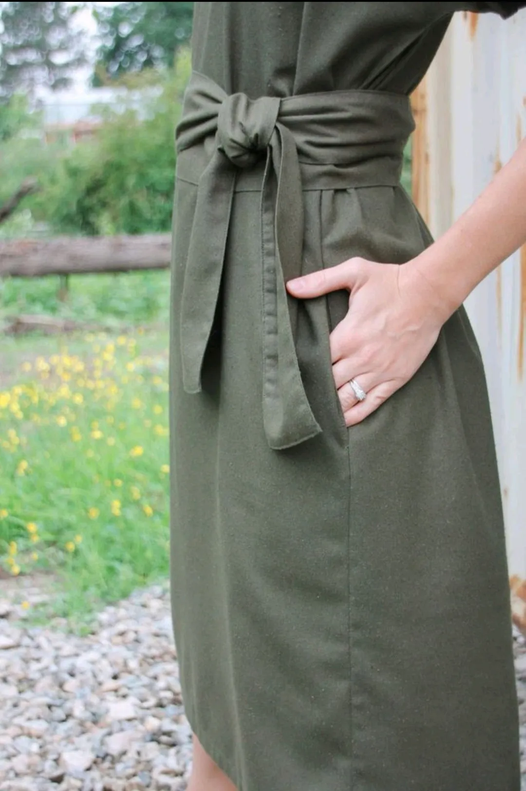 The Sasha Dress - Raw Silk