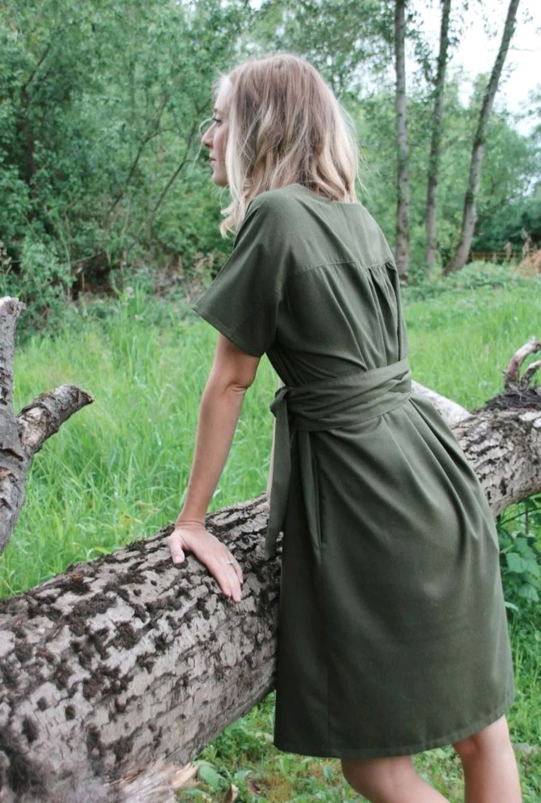 The Sasha Dress - Raw Silk