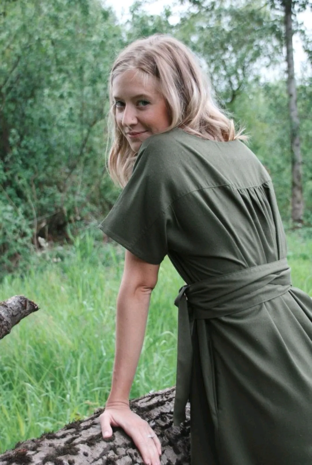The Sasha Dress - Raw Silk