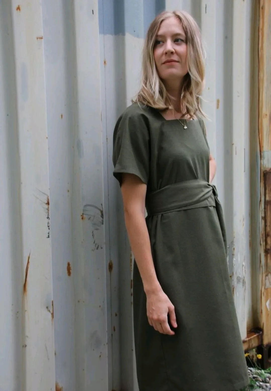 The Sasha Dress - Raw Silk