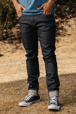 The Scissors Slim Tapered - Indigo Raw 14oz Selvedge