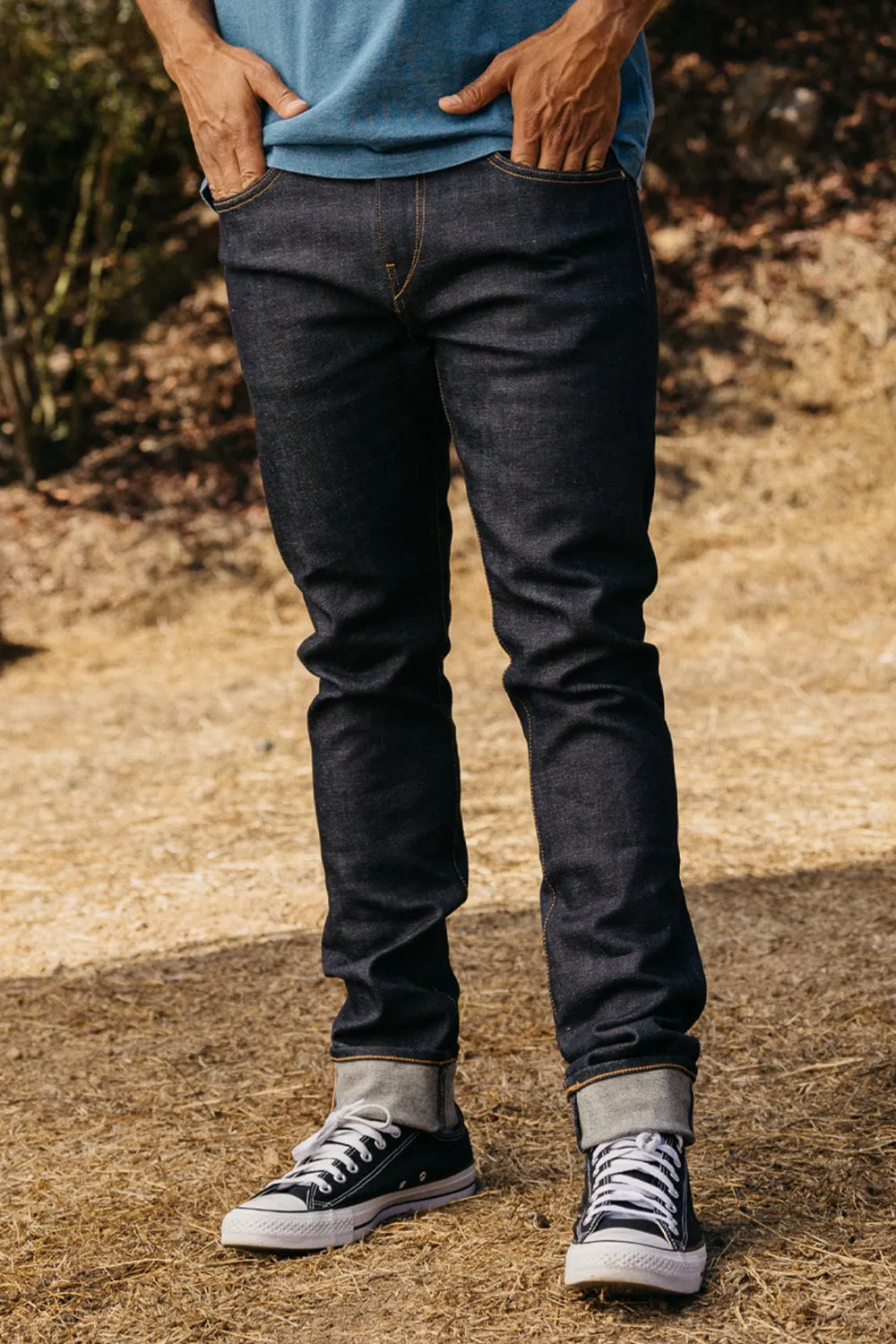 The Scissors Slim Tapered - Indigo Raw 14oz Selvedge